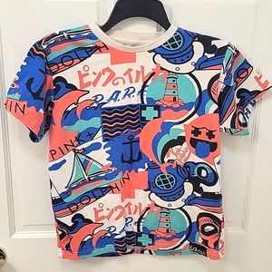 Unisex Pink Dolphin Tshirt